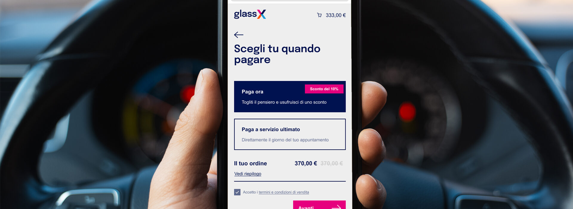 Pagamento anticipato… vantaggio assicurato!